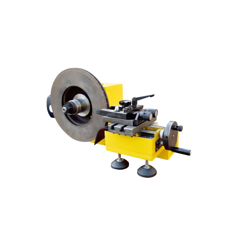 On Car Brake Disc Drum Lathe Machine
